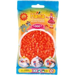 Hama 1000 st orangea pärlor