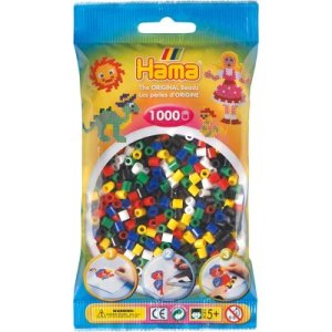 Hama 1000 st blandade basic pärlor