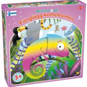 Mitt första spel - Färglägg kameleonten