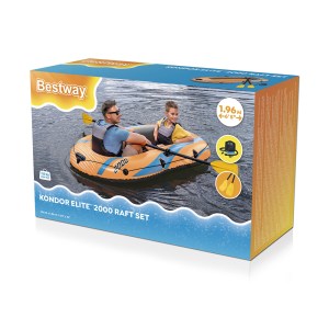 Bestway Gummibåt Elite Kondor 2000  Set