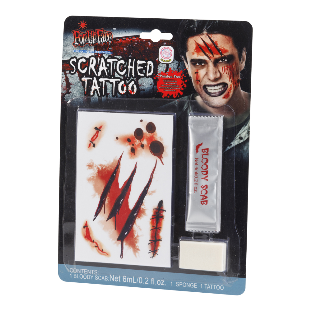 Make up Kit Scratched Tattoo