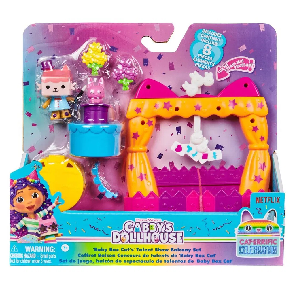 Gabby's Dollhouse Balcony Set - Baby Box - Bild 2