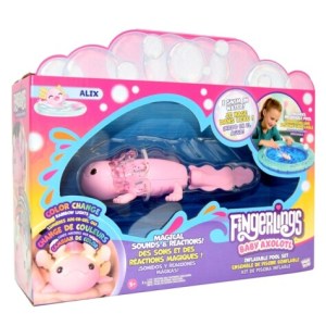 Fingerlings Axolotl Fingerlings Axoloti med Uppblåsbar Pool