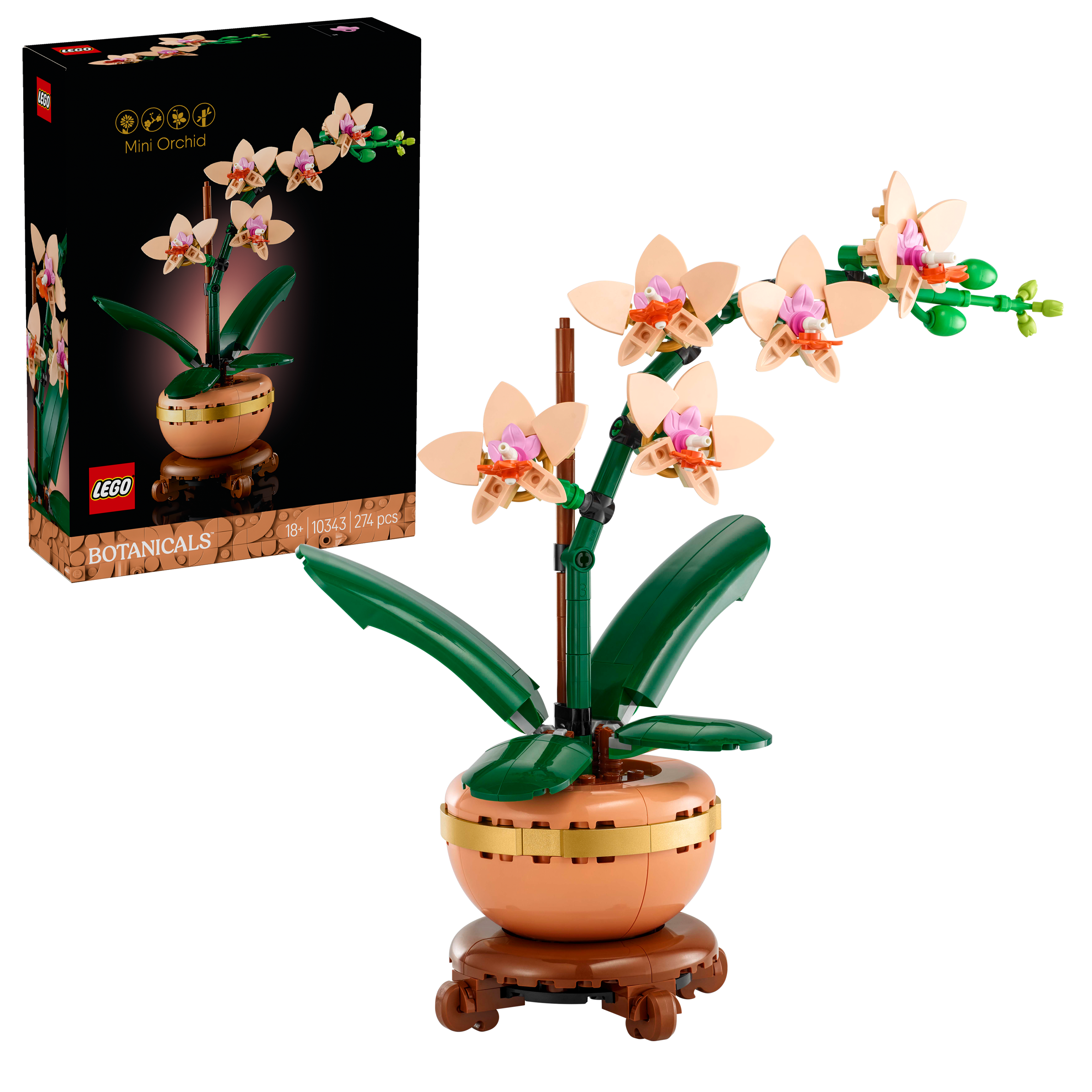 LEGO Botanicals 10343 Miniorkidé