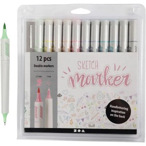 Sketch Marker 12-Pack Pastell