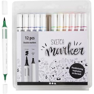 Sketch Marker 12-Pack Standardfärger