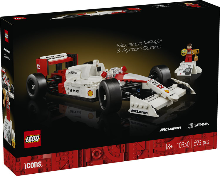 LEGO® Icons 10330 McLaren MP4/4 & Ayrton Senna