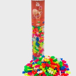 Plus Plus Neon Färgmix - 240 bitar