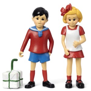 Pippi Långstrump Figurset - Tommy & Annika