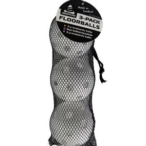 SportMe Innebandybollar 3-pack vita