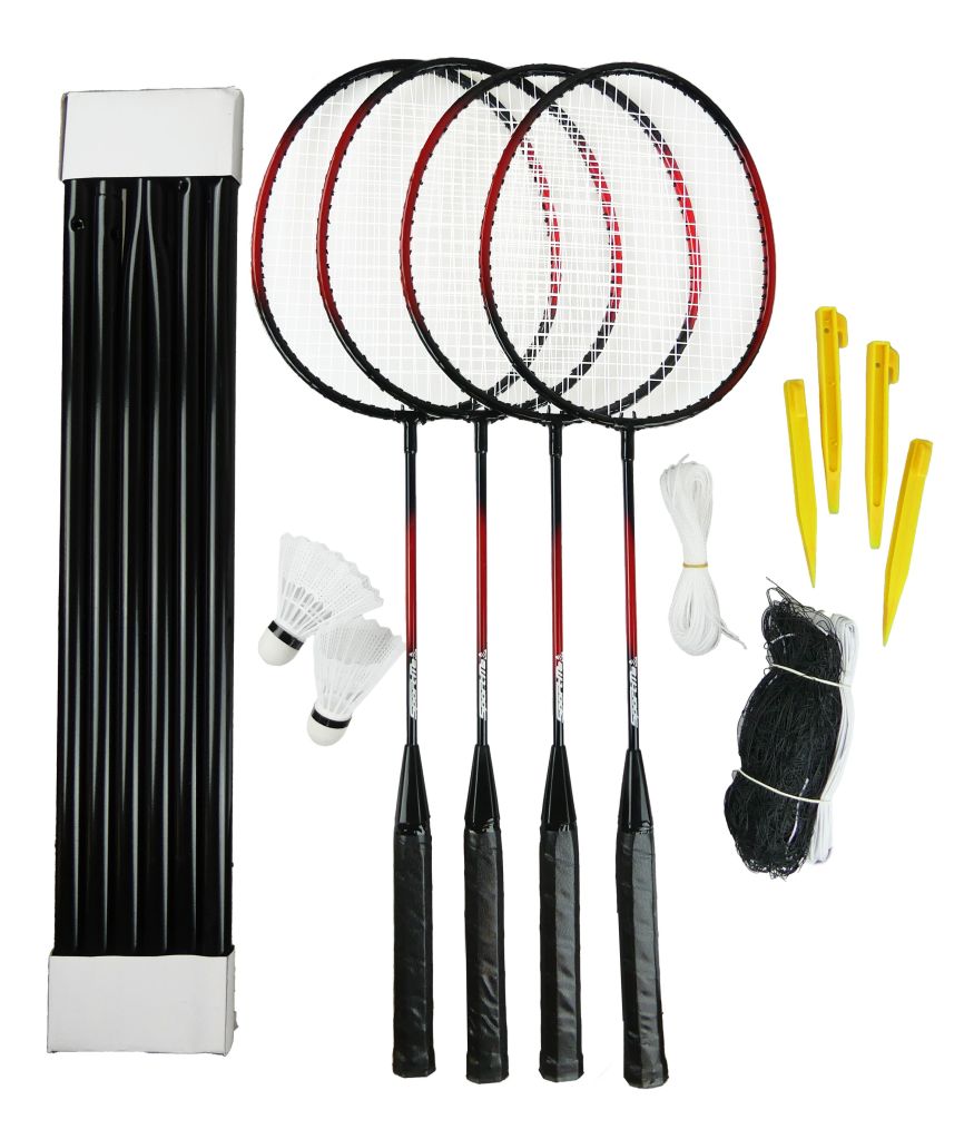 SportMe Badmintonset med nät