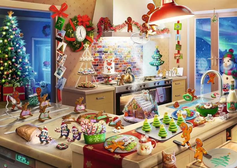 Ravensburger Pussel 1000 bitar - Merry Mischief - Bild 2