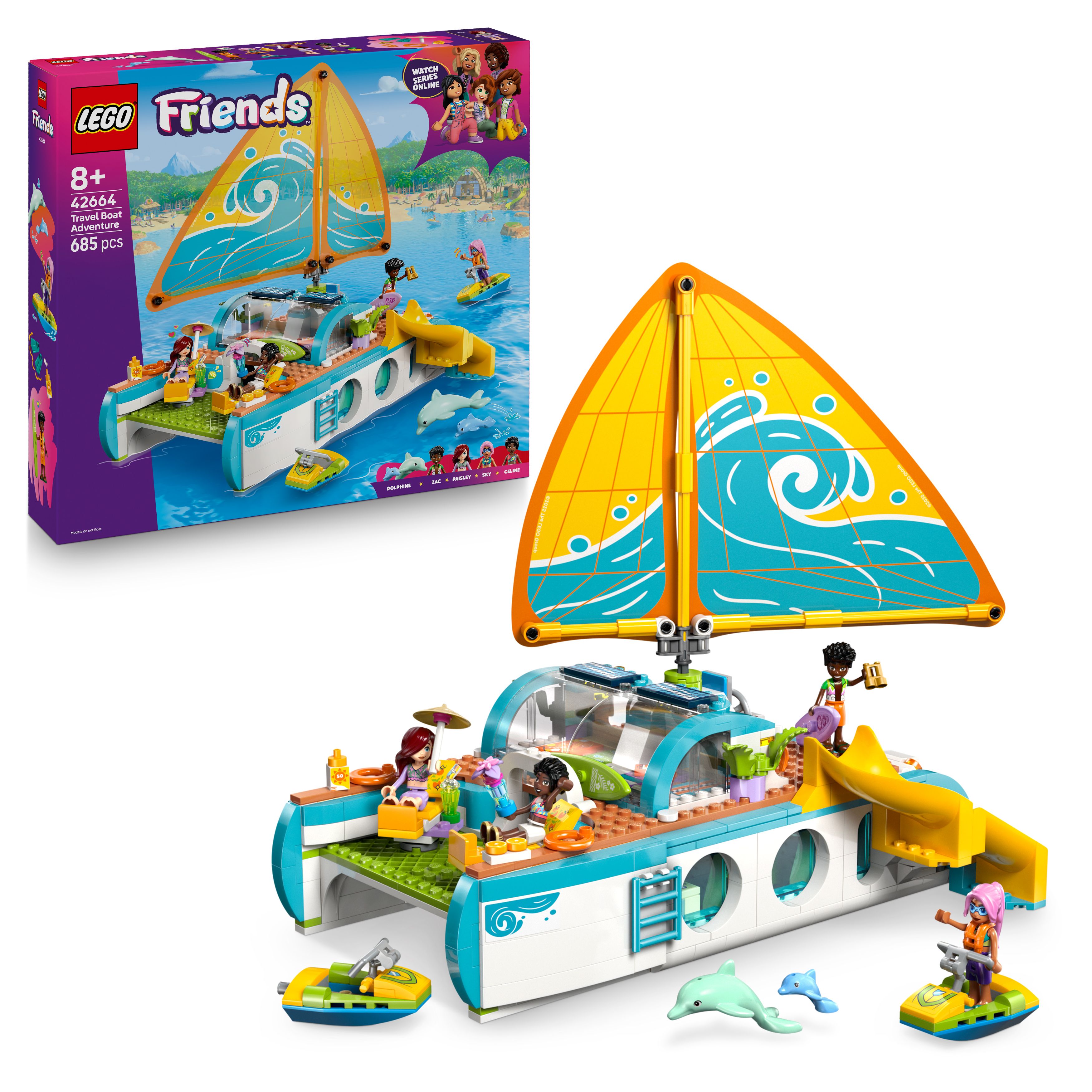 Lego Friends 42664 Båtäventyr