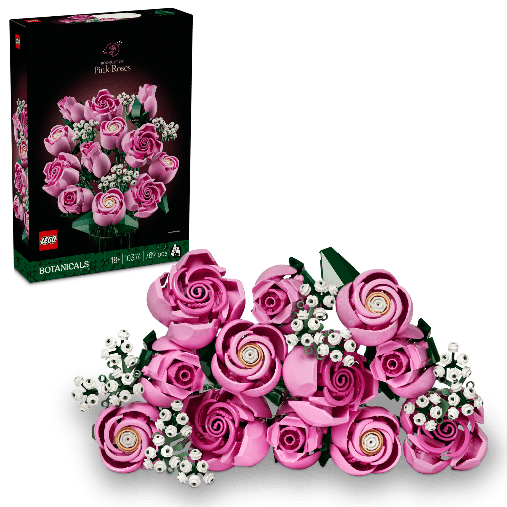 LEGO Botanical 10374 Bukett med rosa rosor