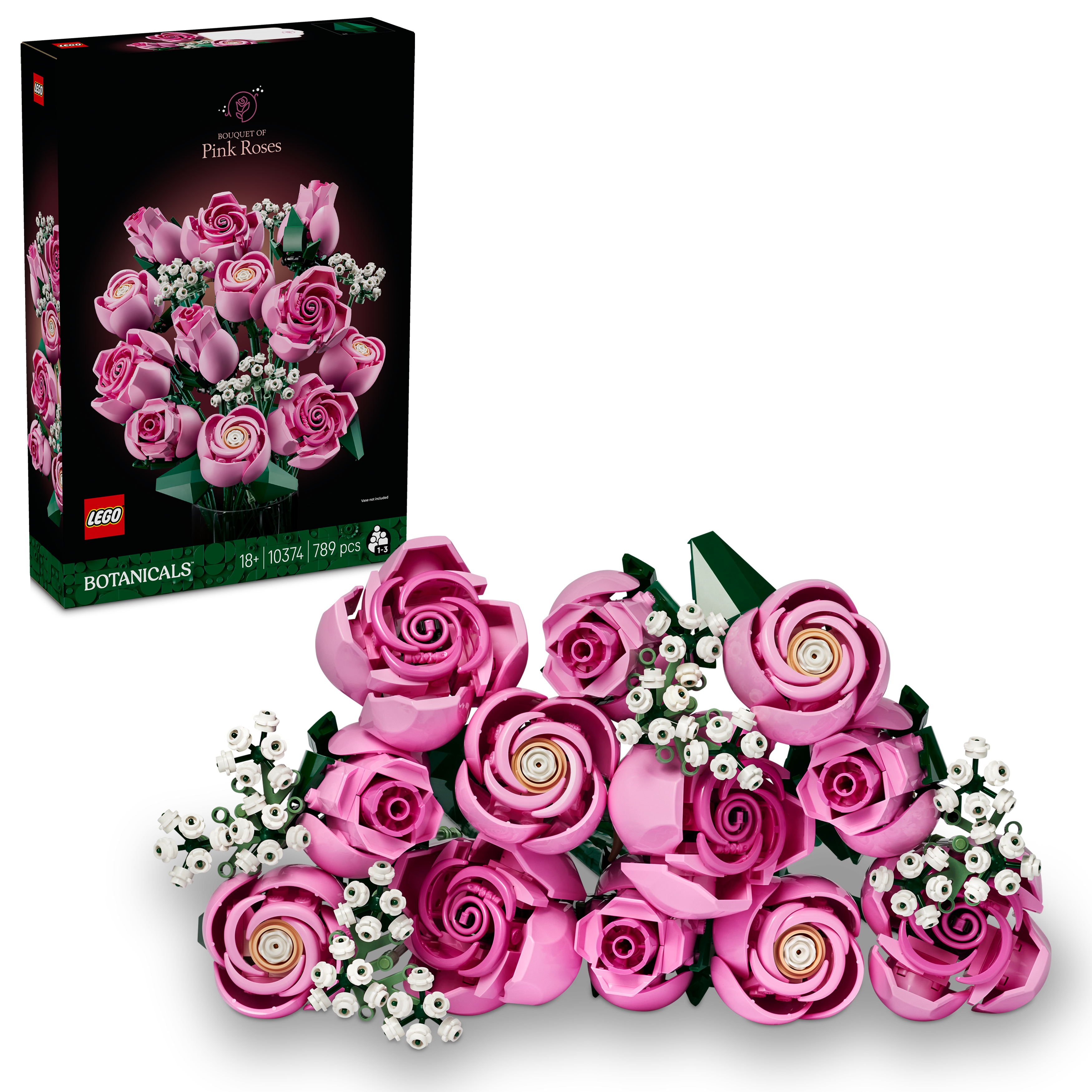 LEGO Botanical 10374 Bukett med rosa rosor