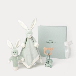 Teddykompaniet Diinglisar presentbox Kanin - Grön
