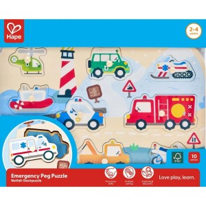 Hape Peg Puzzle Emergency