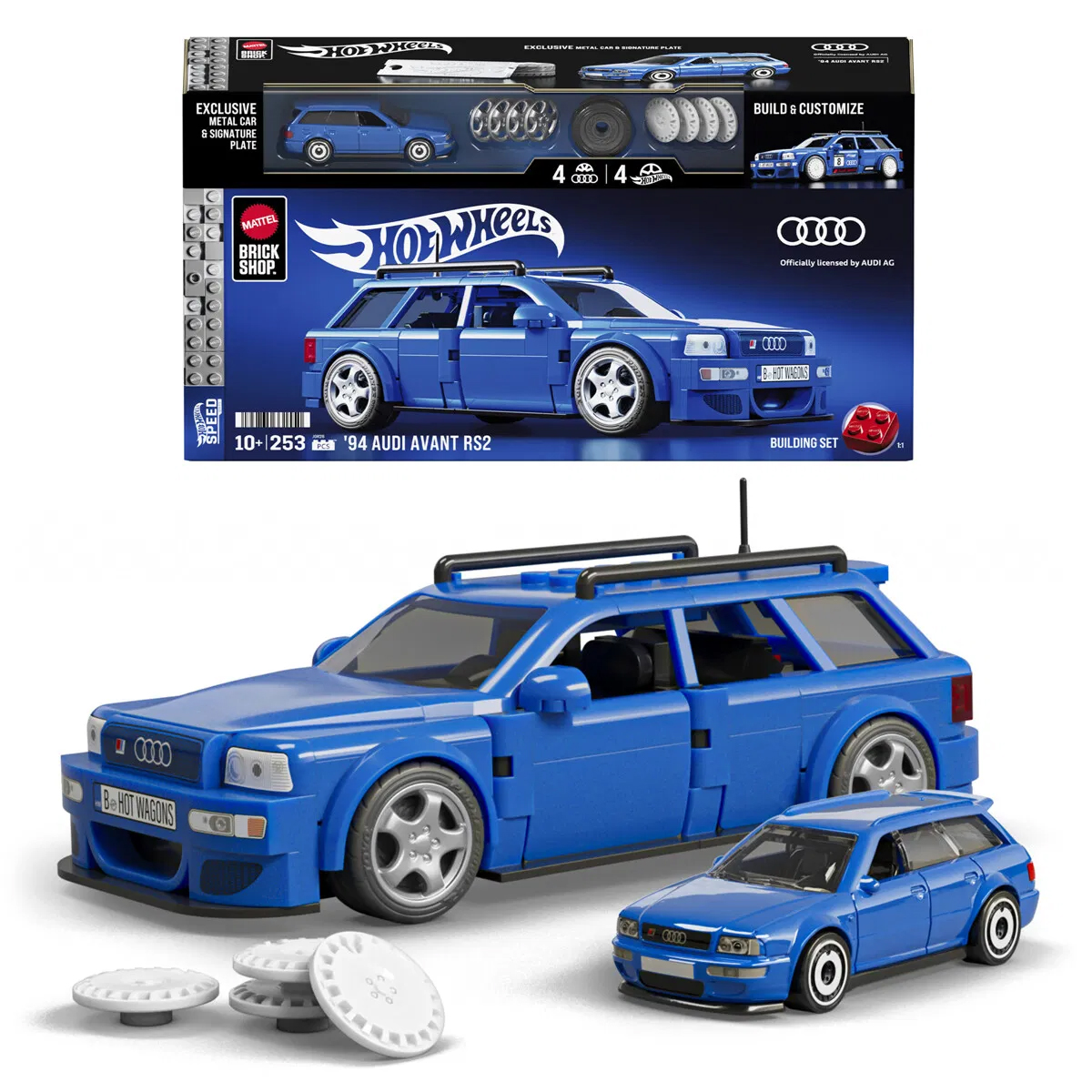 Hot Wheels Brick Shop Speed Series ’94 Audi Avant RS2