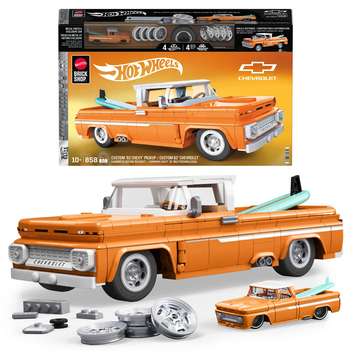 Hot Wheels Brick Shop Elite Series ’62 Chevy Pickup