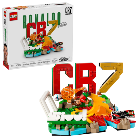 LEGO Editions Football 43012 Cristiano Ronaldo – fotbollshöjdpunkter