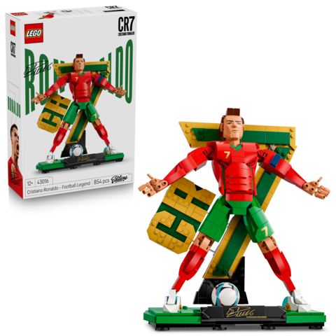 LEGO Editions Football 43016 Cristiano Ronaldo – fotbollslegend