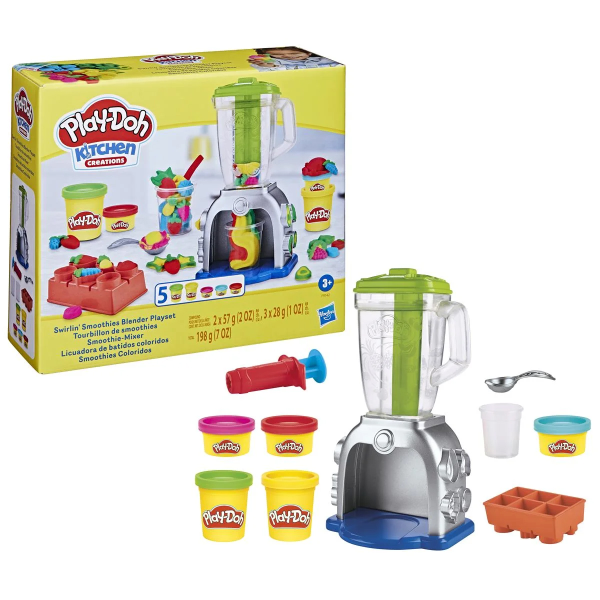 Play-Doh - Kitchen Creations Playset Swirlin Smoothies Blender