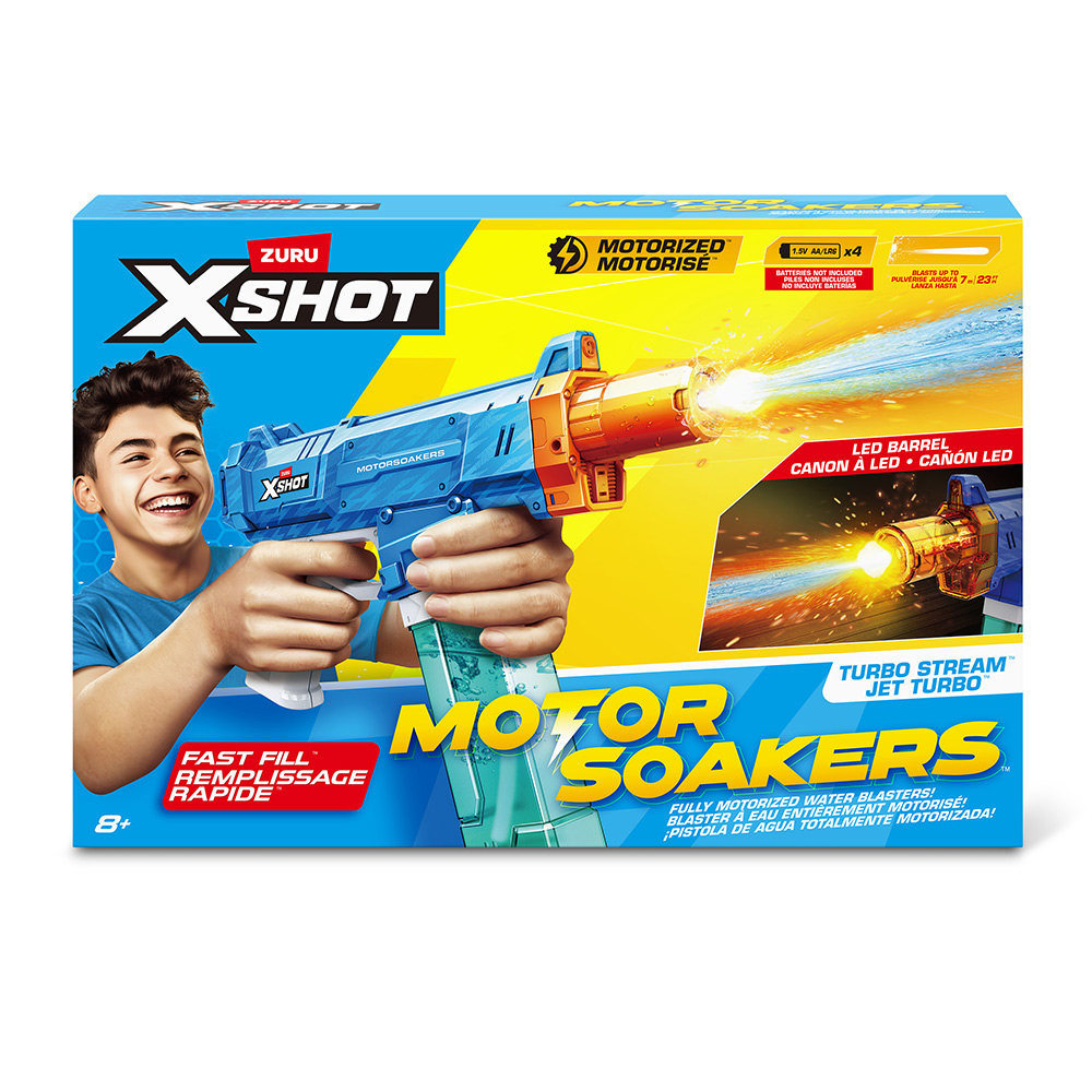 X-Shot Motor Soaker vattengevär Turbo Stream