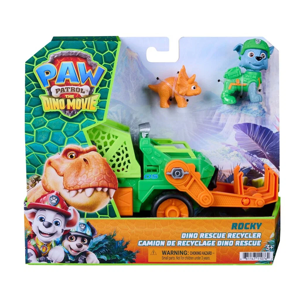 Paw Patrol Movie 3 Dino Theme Vehicle Rocky - Bild 2