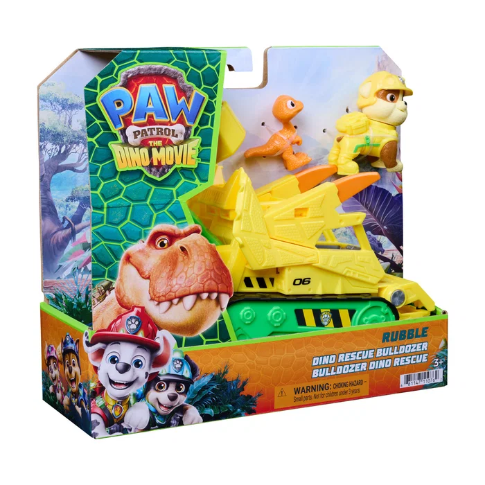 Paw Patrol Movie 3 Dino Theme Vehicle Rubble - Bild 3