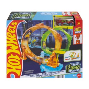 Hot Wheels Neon Speeders Croskcrew Loop