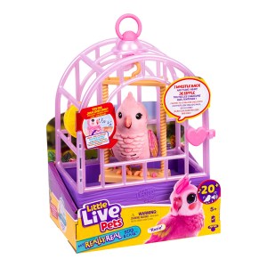 Little Live Pets My Really Real Bird & Cage - Rosie