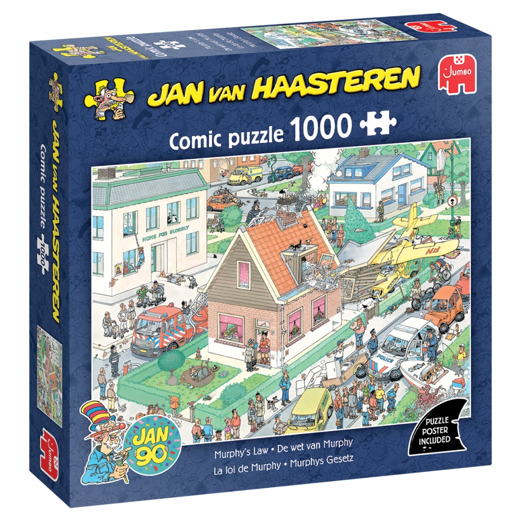 Jan Van Haasteren 1000 Bitar Pussel - Murphy's Law