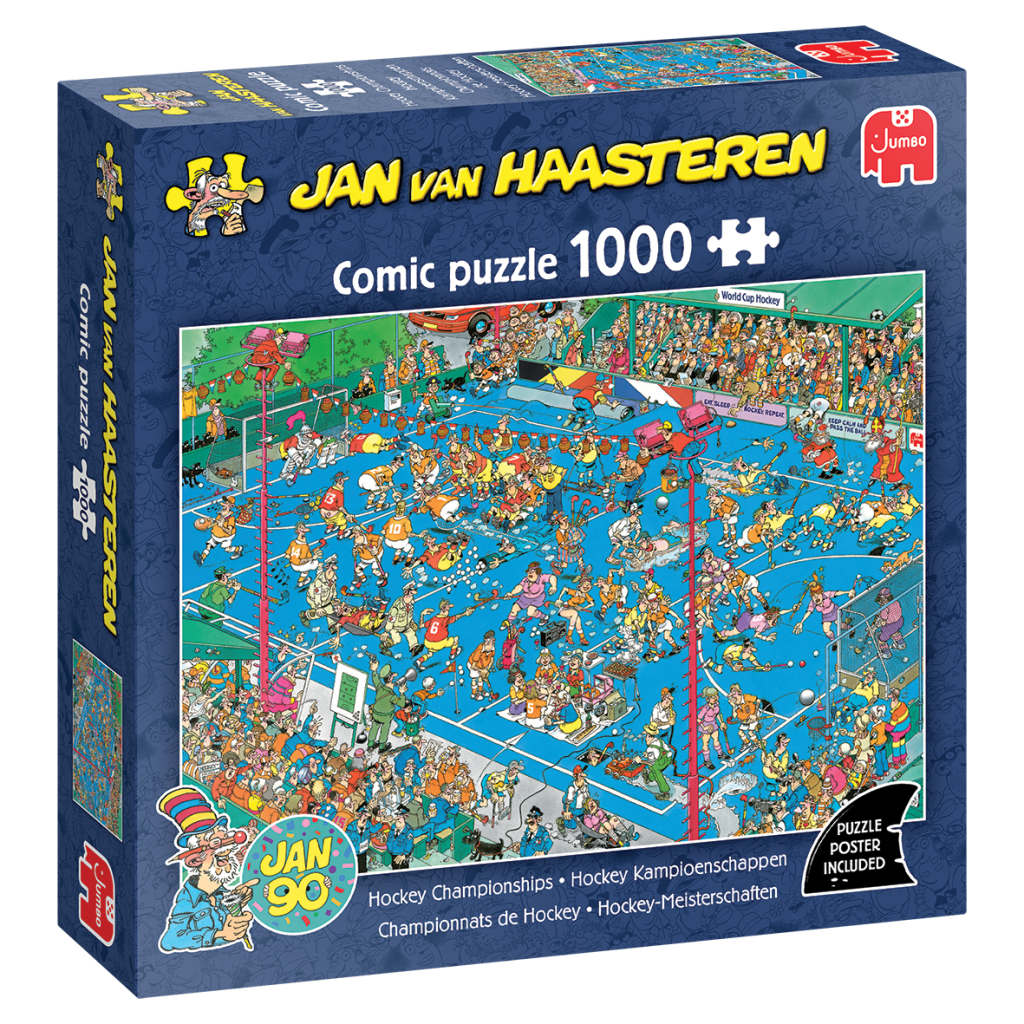 Jan Van Haasteren 1000 Bitar Pussel - Hockey Championships