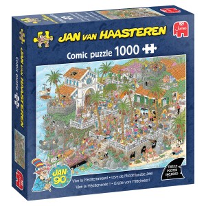 Jan Van Haasteren 1000 Bitar Pussel - Vive la Mediterranean!