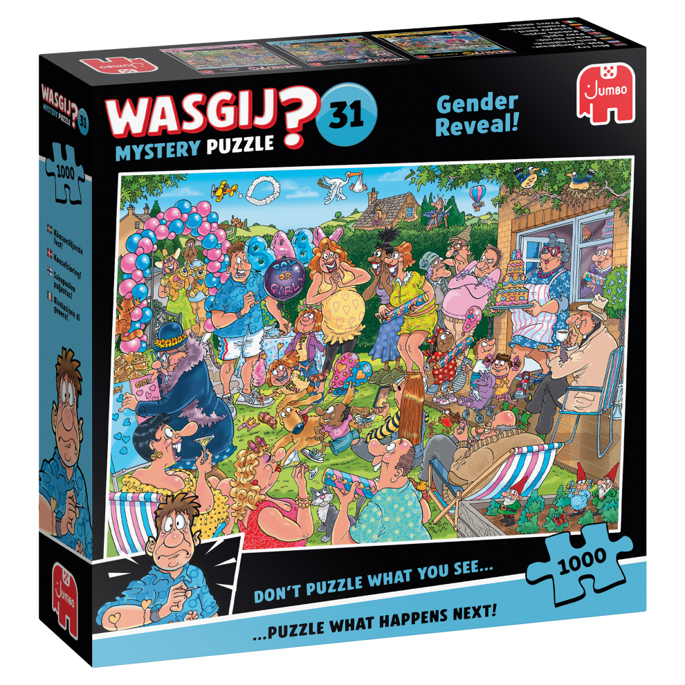 Wasgij Mystery : 31 Gender Reveal!  1000 bitar