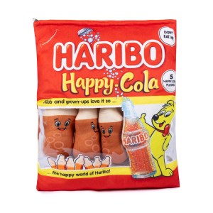 Haribo Plush Snack Bag Cola Bottles